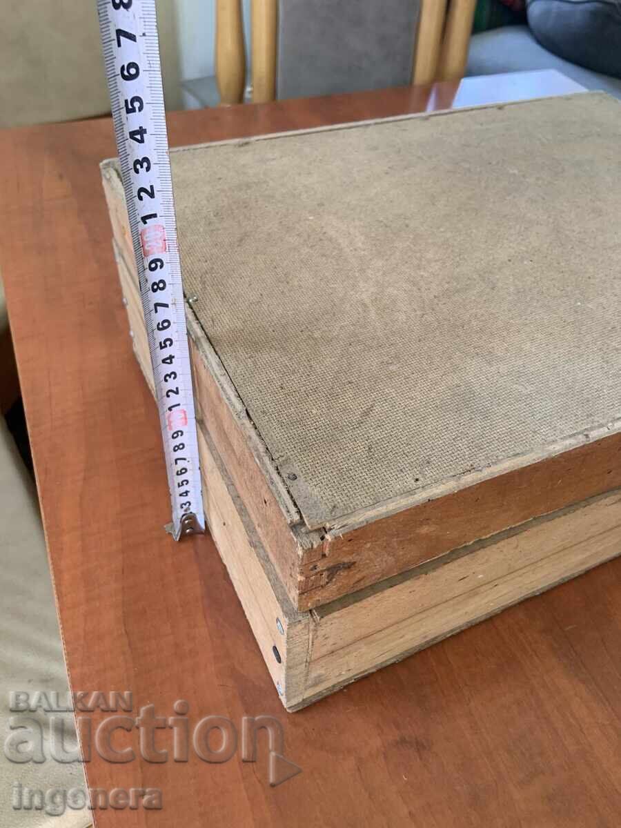 Auction  Wooden Tool Box for Tools, Parts or Other