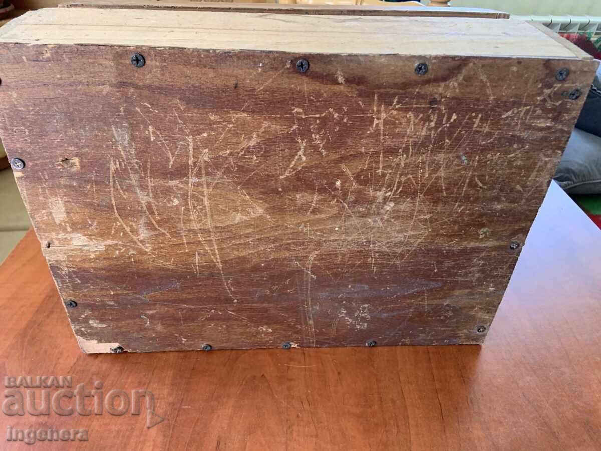 Wooden Tool Box for Tools, Parts or Other - 7