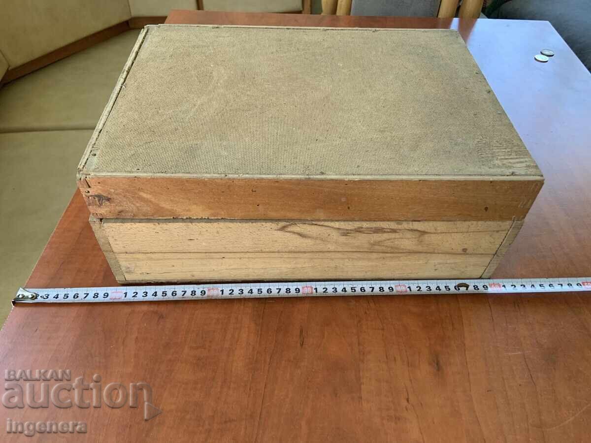 Wooden Tool Box for Tools, Parts or Other