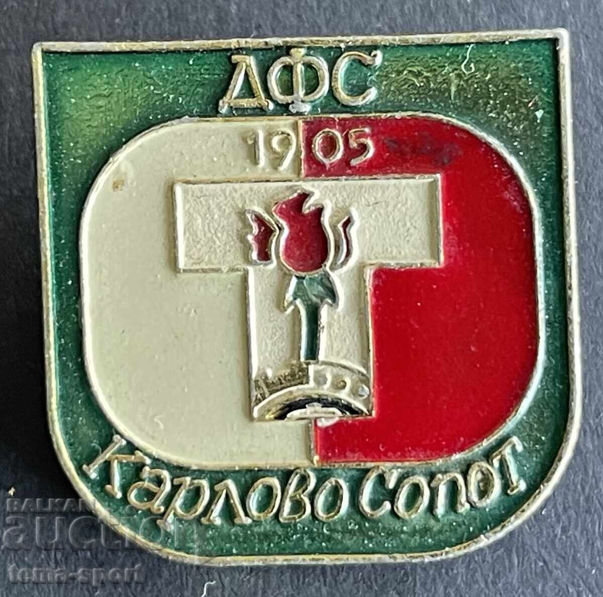 1631 Bulgaria Football Club Torpedo Karlovo Badge