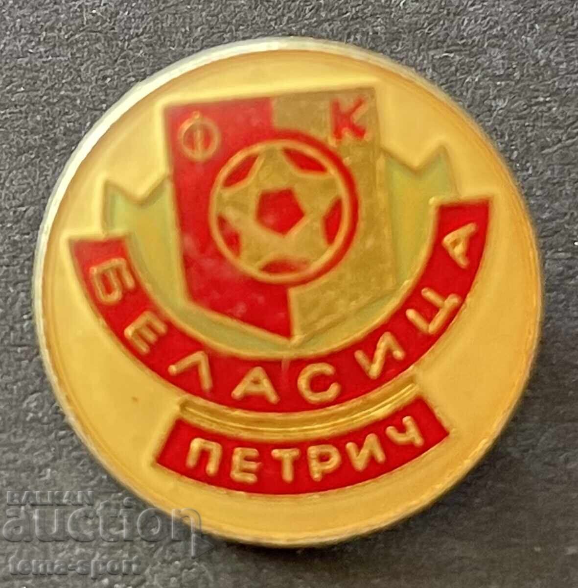 1633 Bulgaria semn club de fotbal Belasitsa Petrich 1633 Bulgaria semn club de fotbal Belasitsa Petrich