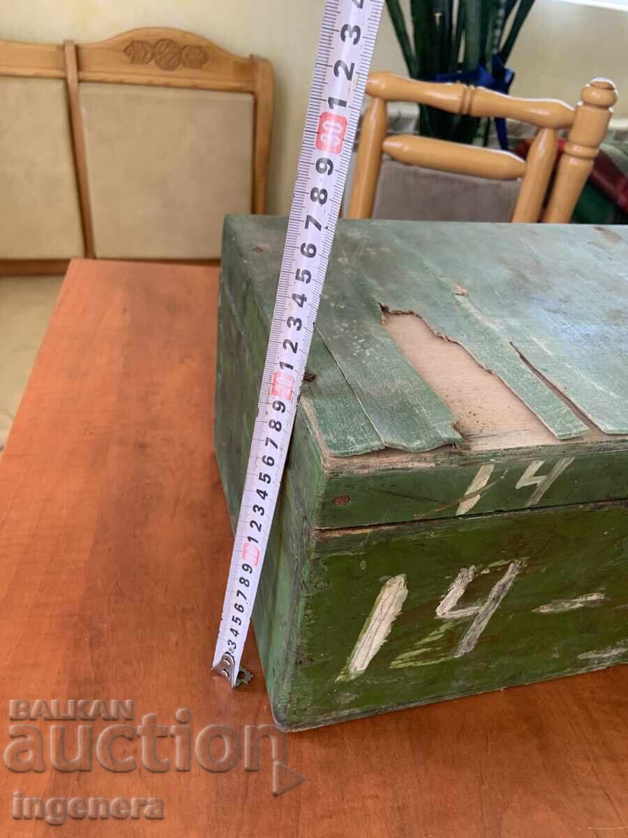 Auction  Wooden Box for Tools or Parts