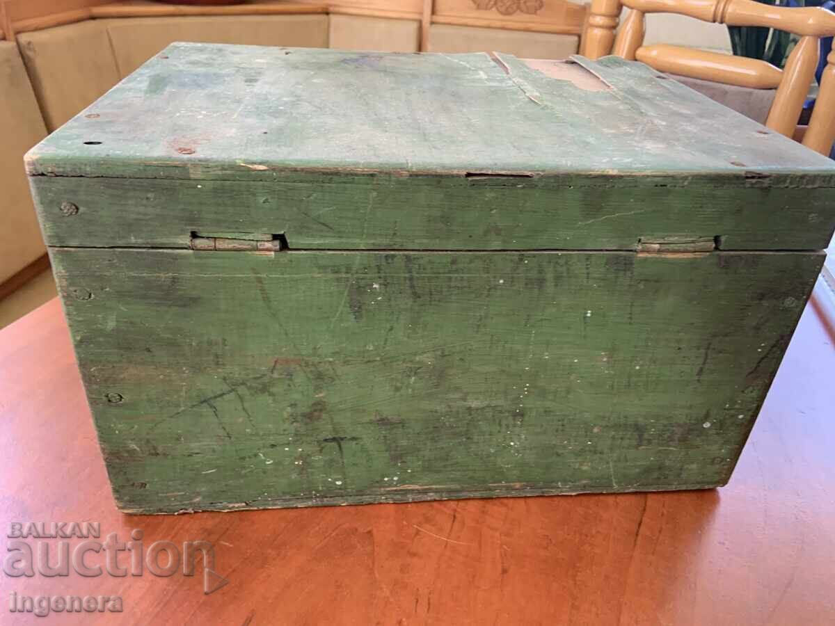 Delivery of Wooden Box for Tools or Parts