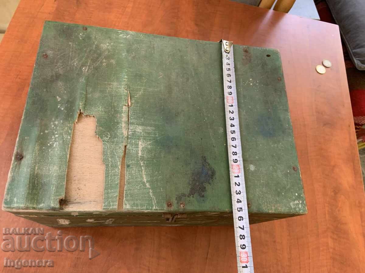 Wooden Box for Tools or Parts - 5