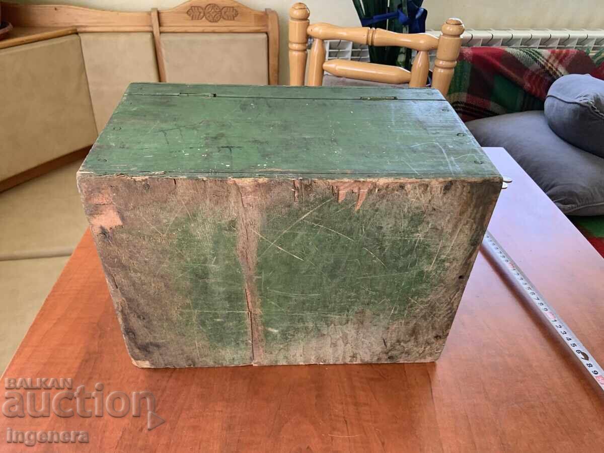 Wooden Box for Tools or Parts - 6