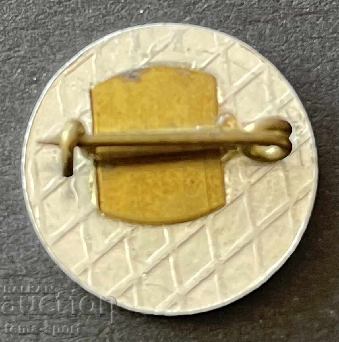 1636 Βουλγαρία σήμα ποδοσφαιρικού συλλόγου Τσερνομόρετς Μπουργκάς με τιμή 5.00 BGN | € 2.56