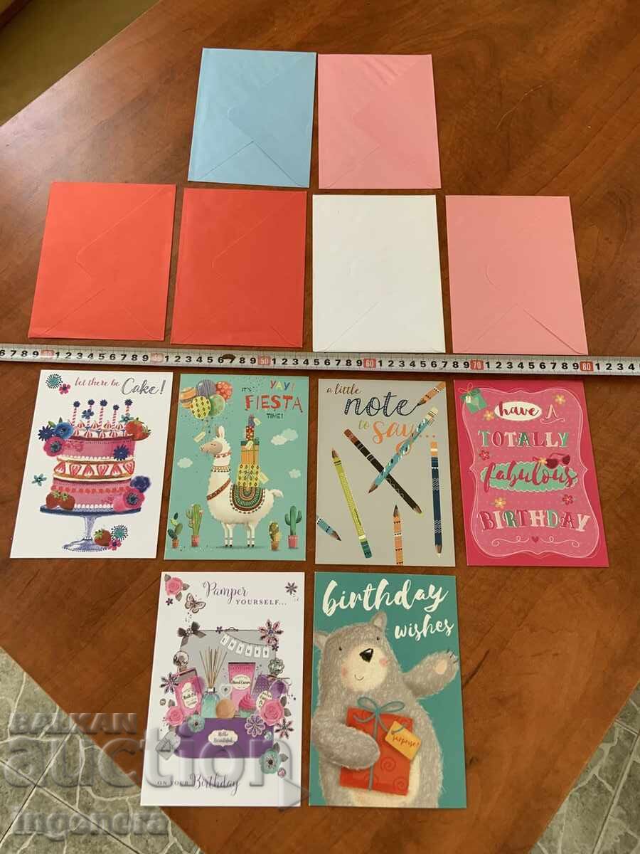 ΕΥΧΕΤΗΡΙΑ ΚΑΡΤΑ ΣΕΤ ΜΕ ΦΑΚΕΛΟ - ΠΑΡΤΙΔΑ ΑΠΟ 6 ΤΕΜ ΕΥΧΕΤΗΡΙΑ ΚΑΡΤΑ ΣΕΤ ΜΕ ΦΑΚΕΛΟ - ΠΑΡΤΙΔΑ ΑΠΟ 6 ΤΕΜ