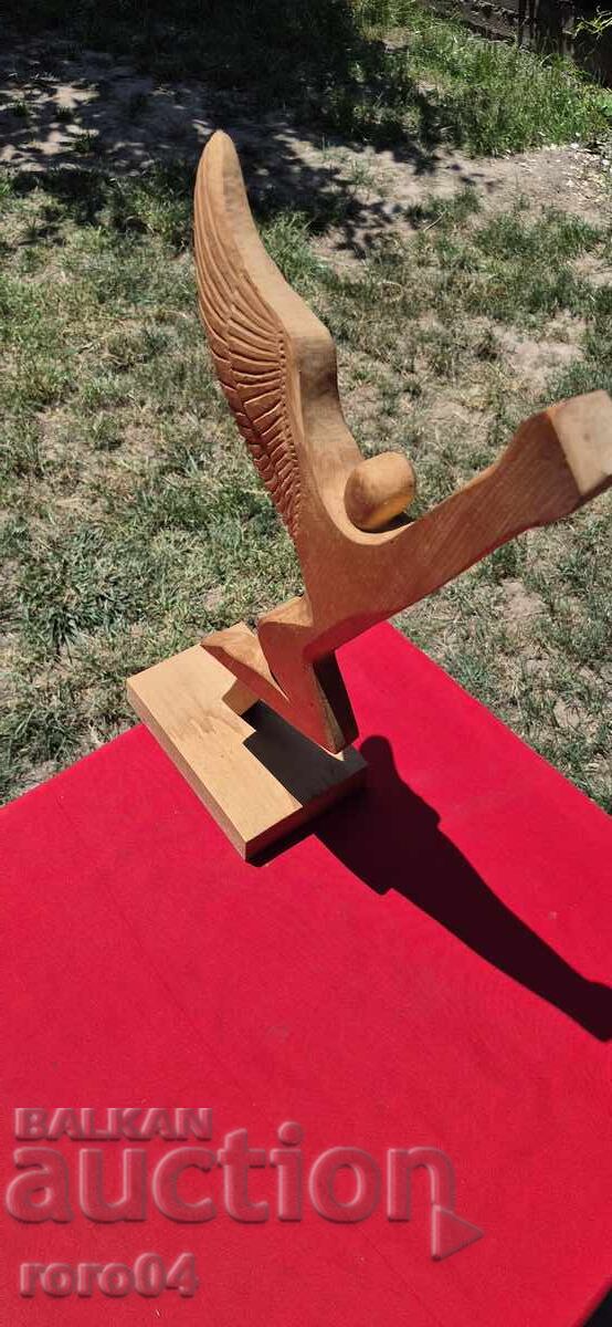 ΠΑΛΑΙΟ ΒΟΥΛΓΑΡΙΚΟ ΞΥΛΙΝΟ ΓΛΥΠΤΟ - 5