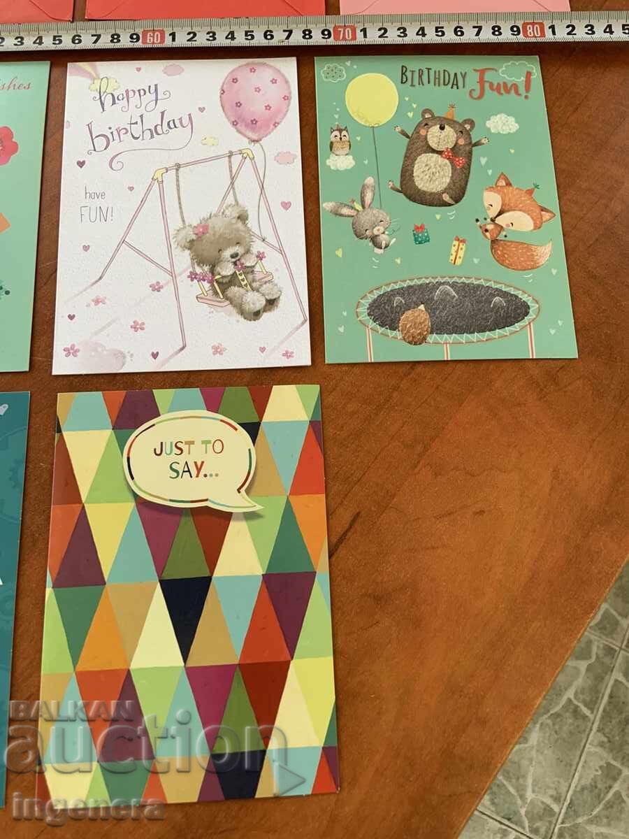 Δημοπρασία ΕΥΧΕΤΗΡΙΑ ΚΑΡΤΑ ΣΕΤ ΜΕ ΦΑΚΕΛΟ - ΠΑΡΤΙΔΑ ΑΠΟ 6 ΤΕΜ Δημοπρασία ΕΥΧΕΤΗΡΙΑ ΚΑΡΤΑ ΣΕΤ ΜΕ ΦΑΚΕΛΟ - ΠΑΡΤΙΔΑ ΑΠΟ 6 ΤΕΜ