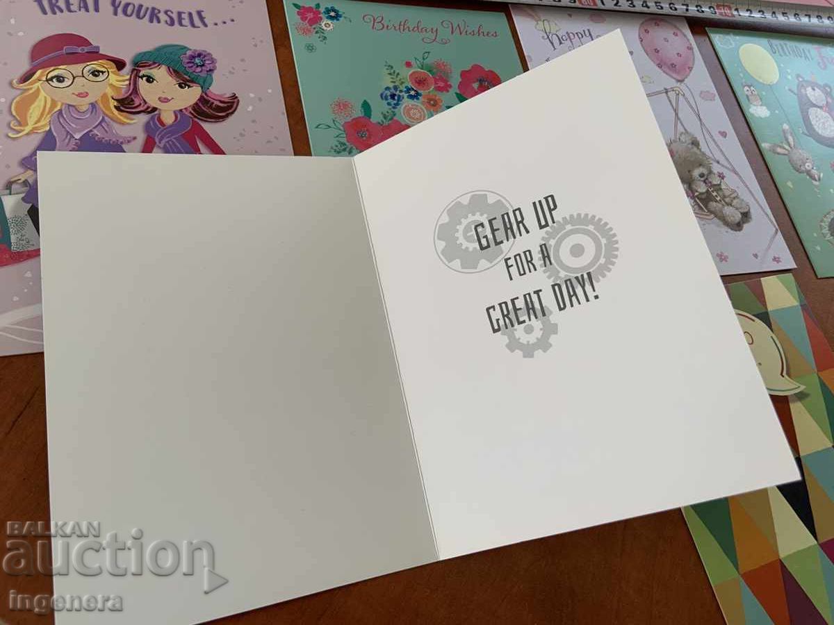 Παράδοση ΕΥΧΕΤΗΡΙΑ ΚΑΡΤΑ ΣΕΤ ΜΕ ΦΑΚΕΛΟ - ΠΑΡΤΙΔΑ ΑΠΟ 6 ΤΕΜ Παράδοση ΕΥΧΕΤΗΡΙΑ ΚΑΡΤΑ ΣΕΤ ΜΕ ΦΑΚΕΛΟ - ΠΑΡΤΙΔΑ ΑΠΟ 6 ΤΕΜ