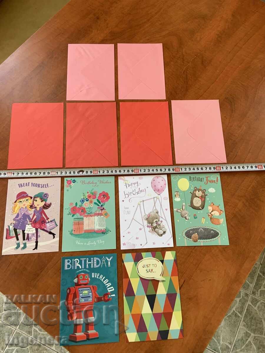 ΕΥΧΕΤΗΡΙΑ ΚΑΡΤΑ ΣΕΤ ΜΕ ΦΑΚΕΛΟ - ΠΑΡΤΙΔΑ ΑΠΟ 6 ΤΕΜ ΕΥΧΕΤΗΡΙΑ ΚΑΡΤΑ ΣΕΤ ΜΕ ΦΑΚΕΛΟ - ΠΑΡΤΙΔΑ ΑΠΟ 6 ΤΕΜ