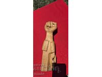 Old Bulgarian Wooden Sculpture