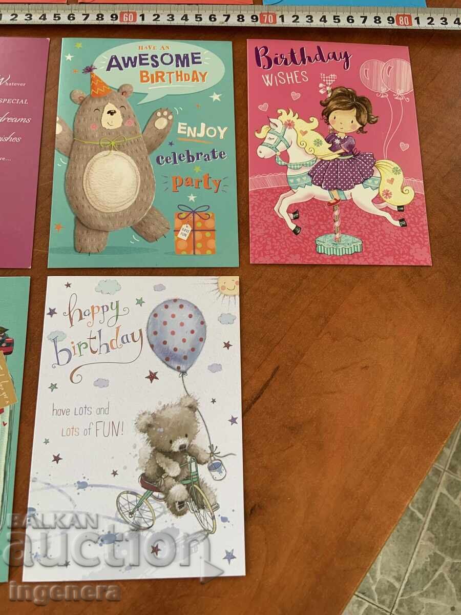 ΕΥΧΕΤΗΡΙΑ ΚΑΡΤΑ ΣΕΤ ΜΕ ΦΑΚΕΛΟ - ΠΑΡΤΙΔΑ ΑΠΟ 6 ΤΕΜ με τιμή 9.00 BGN | € 4.60 ΕΥΧΕΤΗΡΙΑ ΚΑΡΤΑ ΣΕΤ ΜΕ ΦΑΚΕΛΟ - ΠΑΡΤΙΔΑ ΑΠΟ 6 ΤΕΜ με τιμή 9.00 BGN | € 4.60