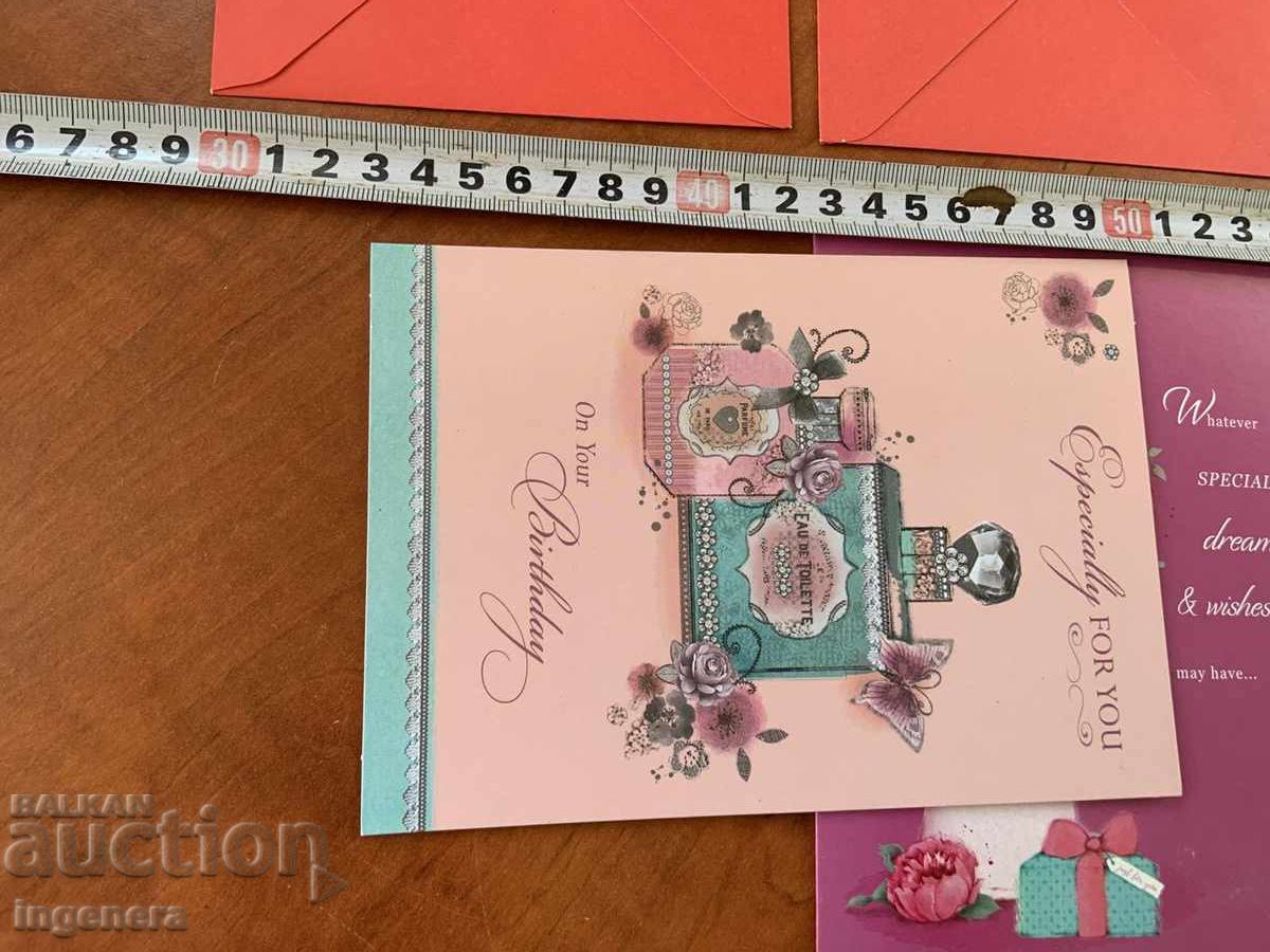 ΕΥΧΕΤΗΡΙΑ ΚΑΡΤΑ ΣΕΤ ΜΕ ΦΑΚΕΛΟ - ΠΑΡΤΙΔΑ ΑΠΟ 6 ΤΕΜ - 5 ΕΥΧΕΤΗΡΙΑ ΚΑΡΤΑ ΣΕΤ ΜΕ ΦΑΚΕΛΟ - ΠΑΡΤΙΔΑ ΑΠΟ 6 ΤΕΜ - 5