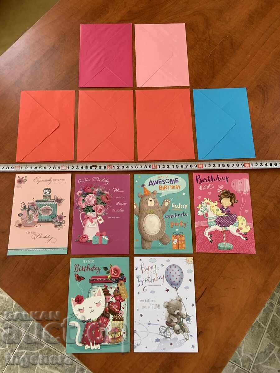 ΕΥΧΕΤΗΡΙΑ ΚΑΡΤΑ ΣΕΤ ΜΕ ΦΑΚΕΛΟ - ΠΑΡΤΙΔΑ ΑΠΟ 6 ΤΕΜ ΕΥΧΕΤΗΡΙΑ ΚΑΡΤΑ ΣΕΤ ΜΕ ΦΑΚΕΛΟ - ΠΑΡΤΙΔΑ ΑΠΟ 6 ΤΕΜ