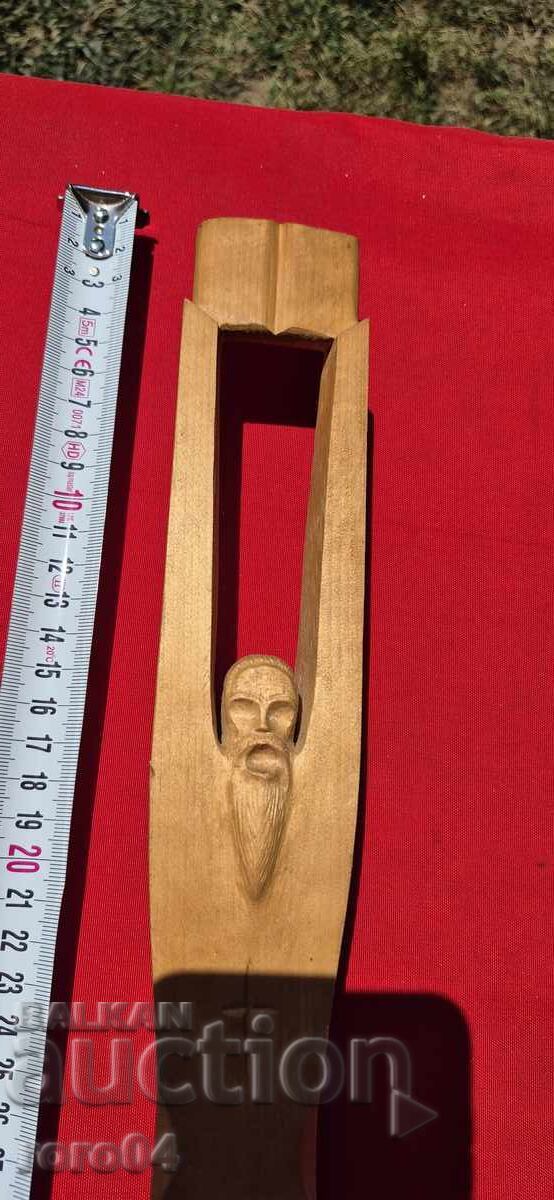 Delivery of Old Bulgarian Wooden Sculpture