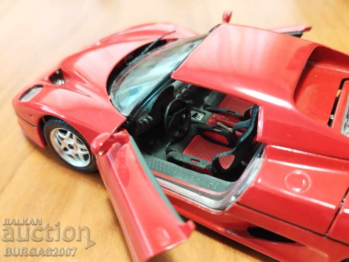 Delivery of Old metal cart, Ferrari F50, Made in Italy Delivery of Old metal cart, Ferrari F50, Made in Italy