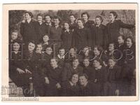 1951 FOTOGRAFIE MICĂ VECHE DE GIMNAZIU E075
