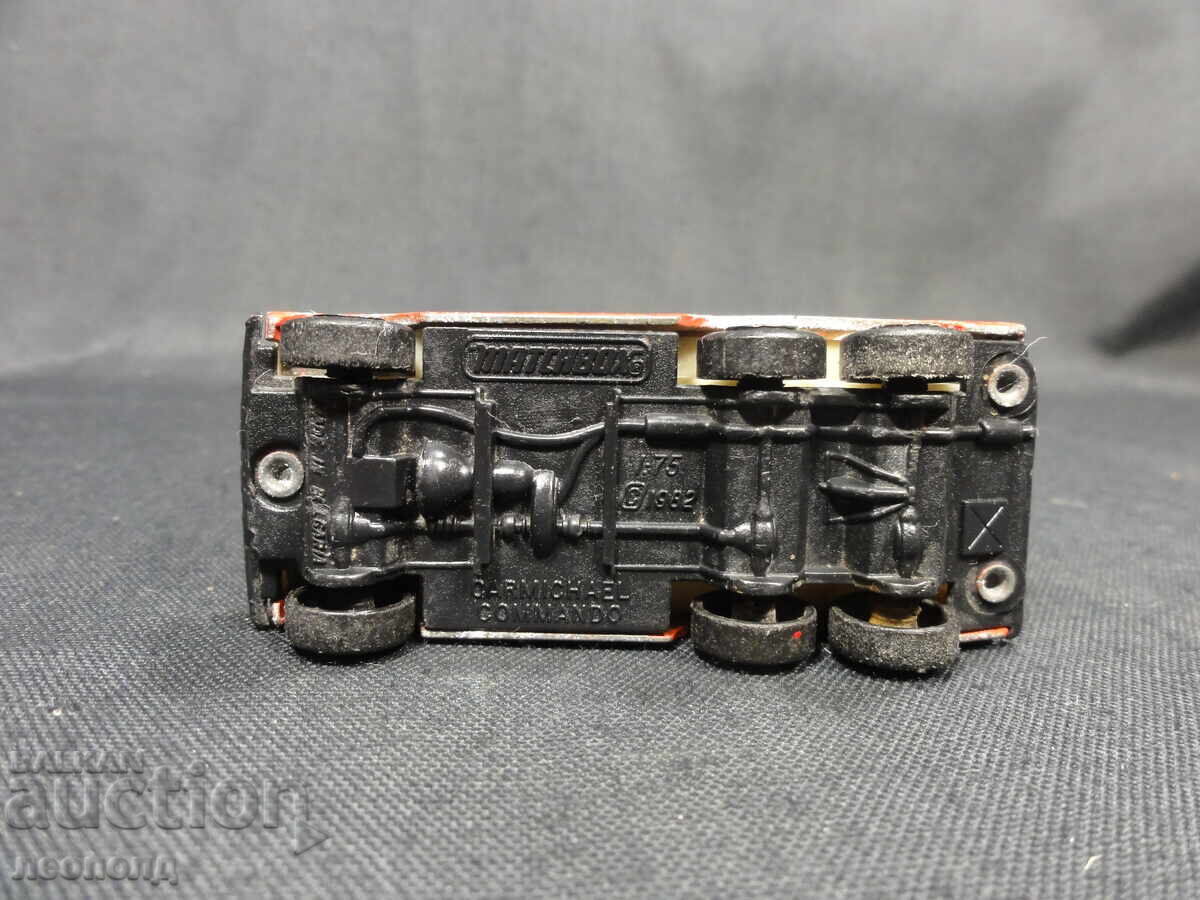 OLD METAL MATCHBOX BULGARIA CARMICHAEL COMMANDO - 6