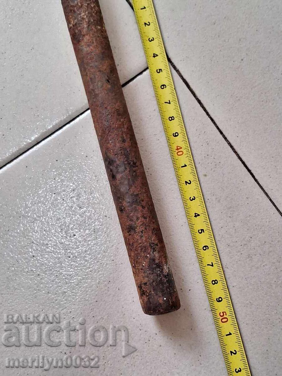 Παράδοση Χειροποίητο σφήνα από βόδι σφυρήλατο σίδερο ok