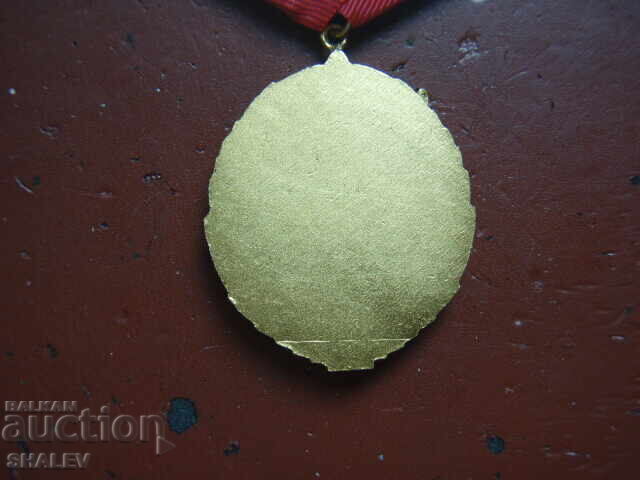 Comandă „Brandul Roșu al Muncii” cu un suport mare din aluminiu /1/ - 7