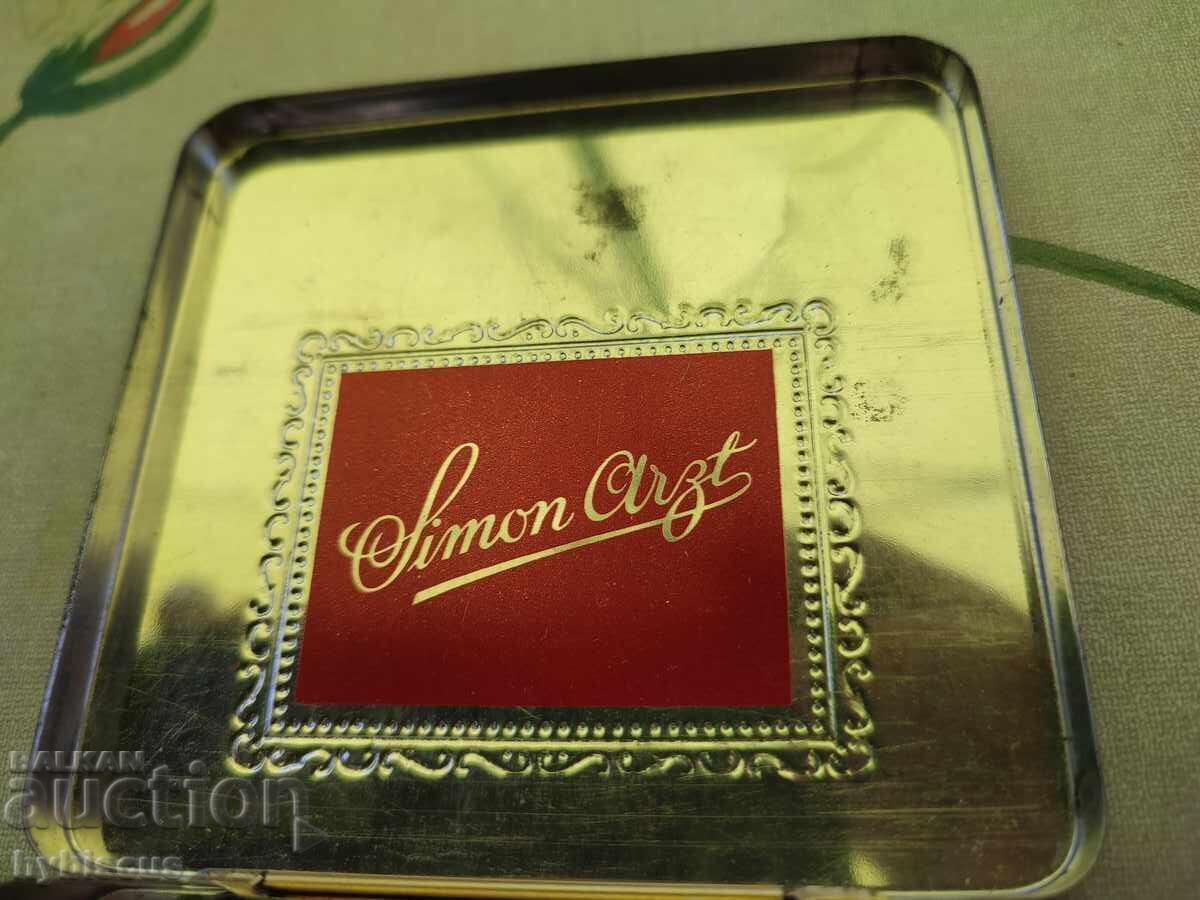 Licitație Veche cutie germană de țigări Art Deco 1930 Licitație Veche cutie germană de țigări Art Deco 1930