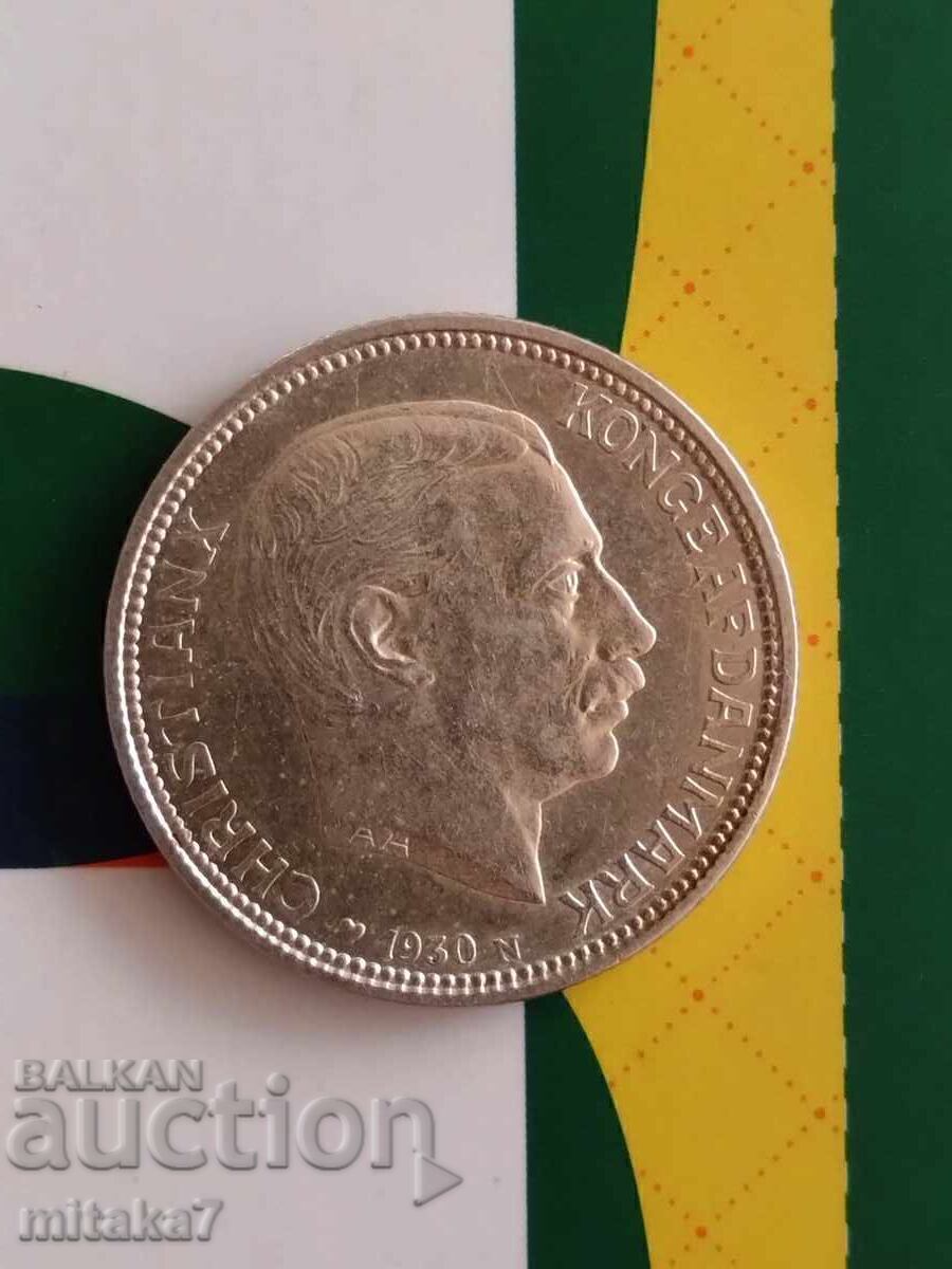 2 coroane 1930, Danemarca