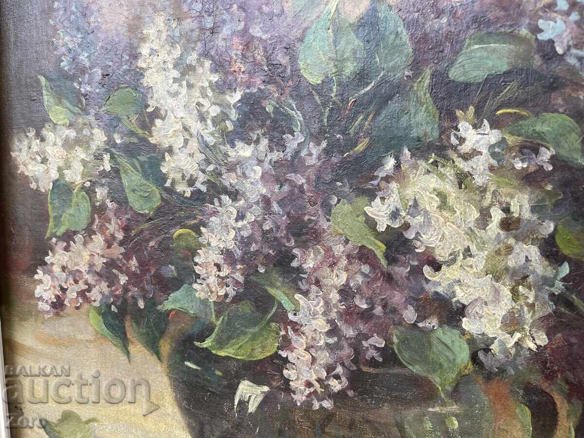 Παράδοση Τσβετάνα Ζάνοβα Παλιός Πίνακας Λάδι