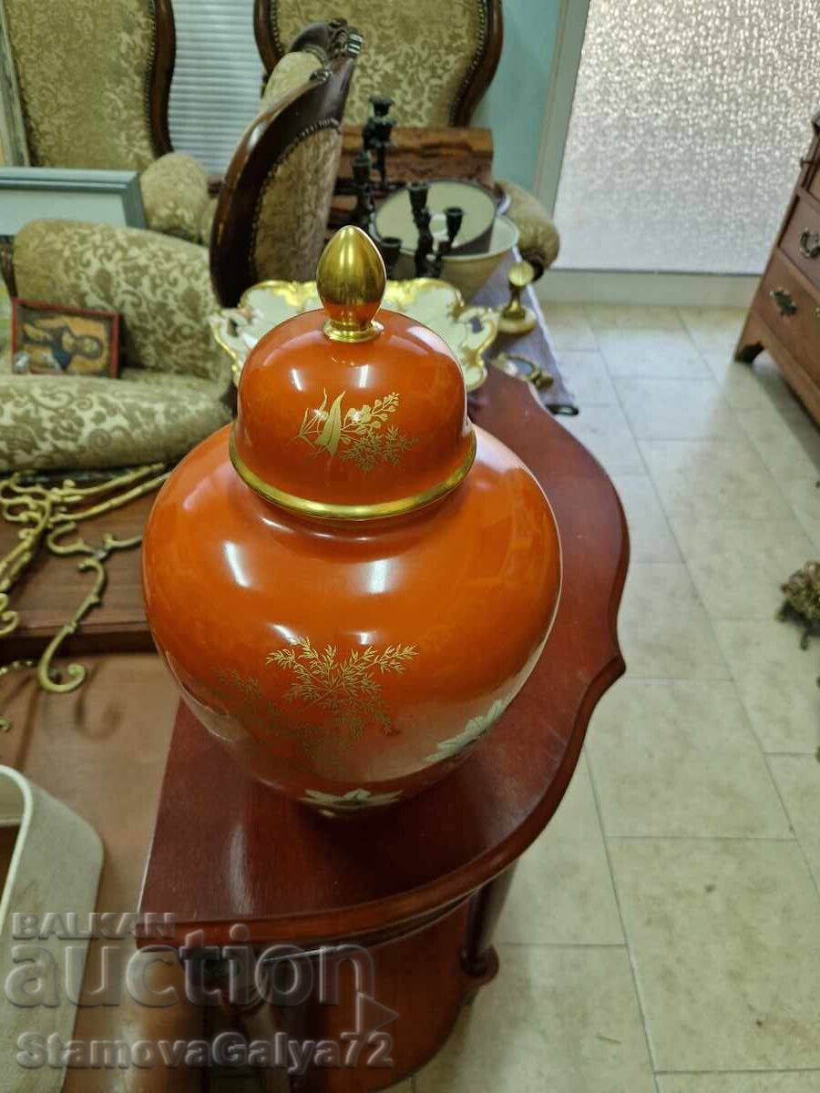 Auction Rare antique porcelain urn bowl Rosenthal Auction Rare antique porcelain urn bowl Rosenthal