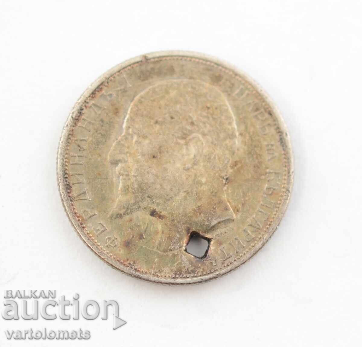 50 cents 1913 - Bulgaria › King Ferdinand I Bulgarian with price € 4.09 | 8.00 BGN