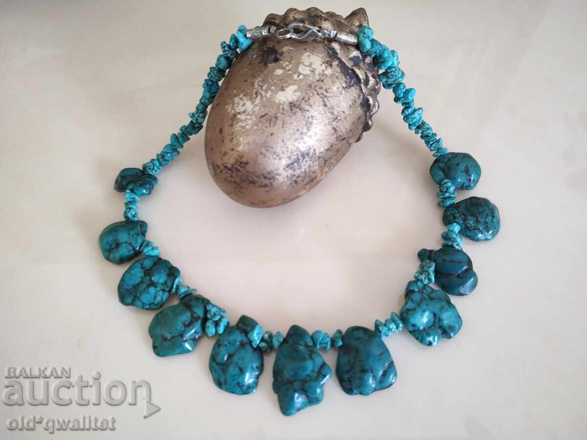 Колие / гердан / накит, натурален камък, връзка с природата с цена 197.00 лв. | € 100.72