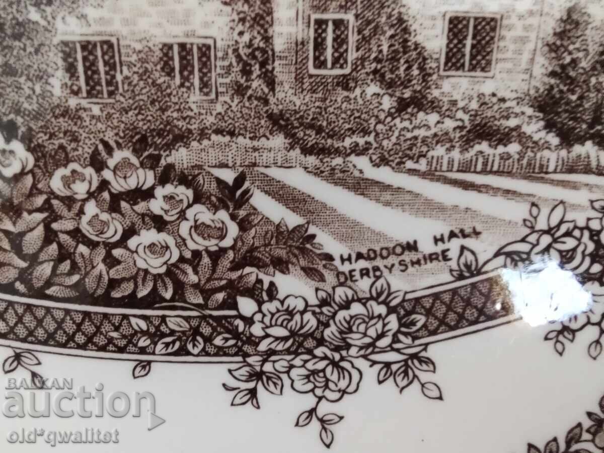 Παράδοση Πορσελάνινο διακοσμητικό ΠΙΑΤΟ/ δίσκος, Αγγλία Παράδοση Πορσελάνινο διακοσμητικό ΠΙΑΤΟ/ δίσκος, Αγγλία