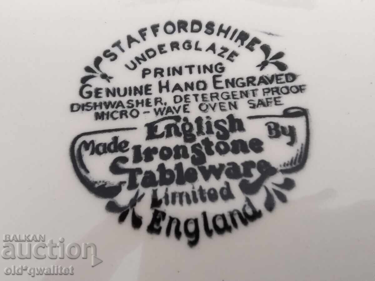 Πορσελάνινο διακοσμητικό ΠΙΑΤΟ/ δίσκος, Αγγλία - 7 Πορσελάνινο διακοσμητικό ΠΙΑΤΟ/ δίσκος, Αγγλία - 7