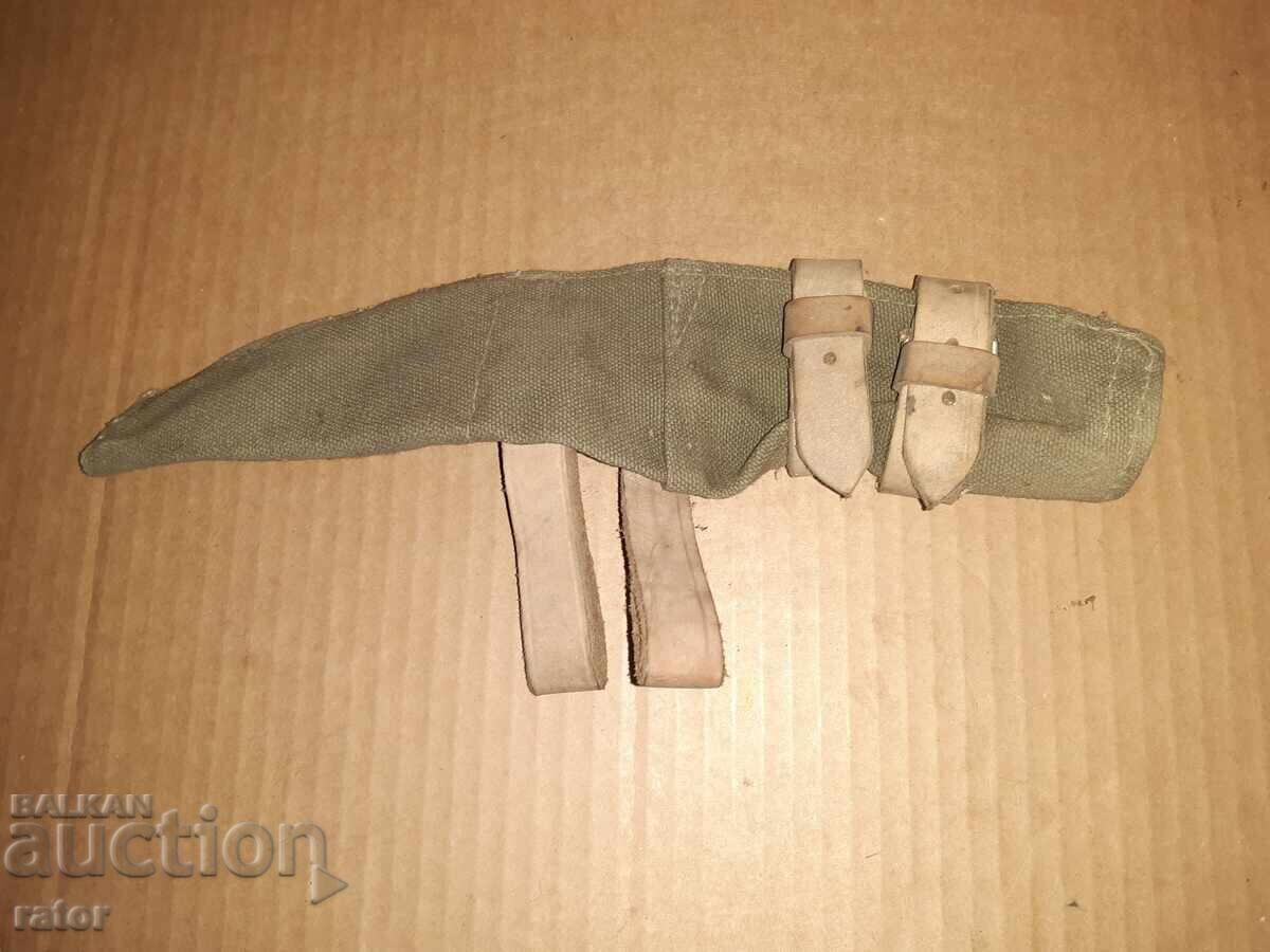 Δημοπρασία Θήκη, κάλυμμα, λαβή για στρατιωτικό αξίνα, εργαλείο σκαψίματος