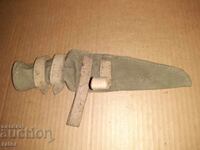 Suport, husă, lopată pentru sapă militară, unealtă de șanț