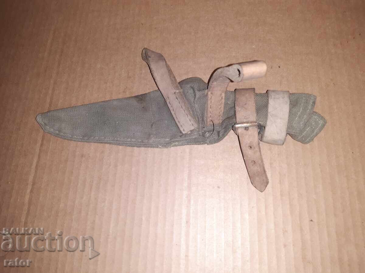 Δημοπρασία Θήκη, κάλυμμα, λαβή για στρατιωτικό αξίνα, εργαλείο σκαψίματος