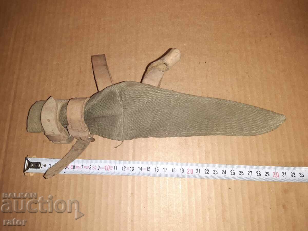 Θήκη, κάλυμμα, λαβή για στρατιωτικό αξίνα, εργαλείο σκαψίματος