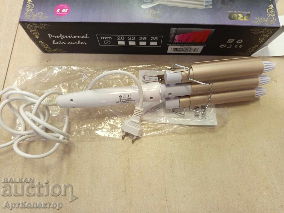 Παράδοση Μασιά για μπούκλες ηλεκτρική καινούργια Παράδοση Μασιά για μπούκλες ηλεκτρική καινούργια