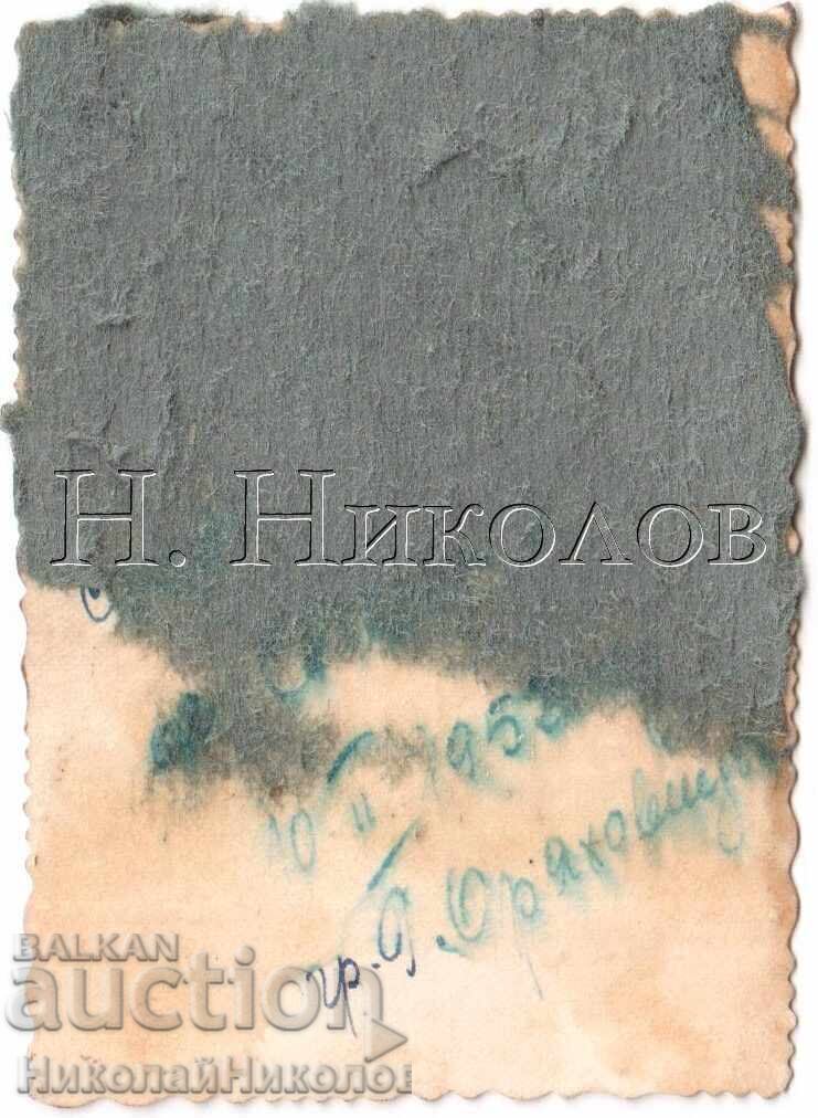 1952 SMALL OLD PHOTO GORNA ORYAHOVITSA YOUNG WOMAN E079 with price € 1.00 | 1.96 BGN
