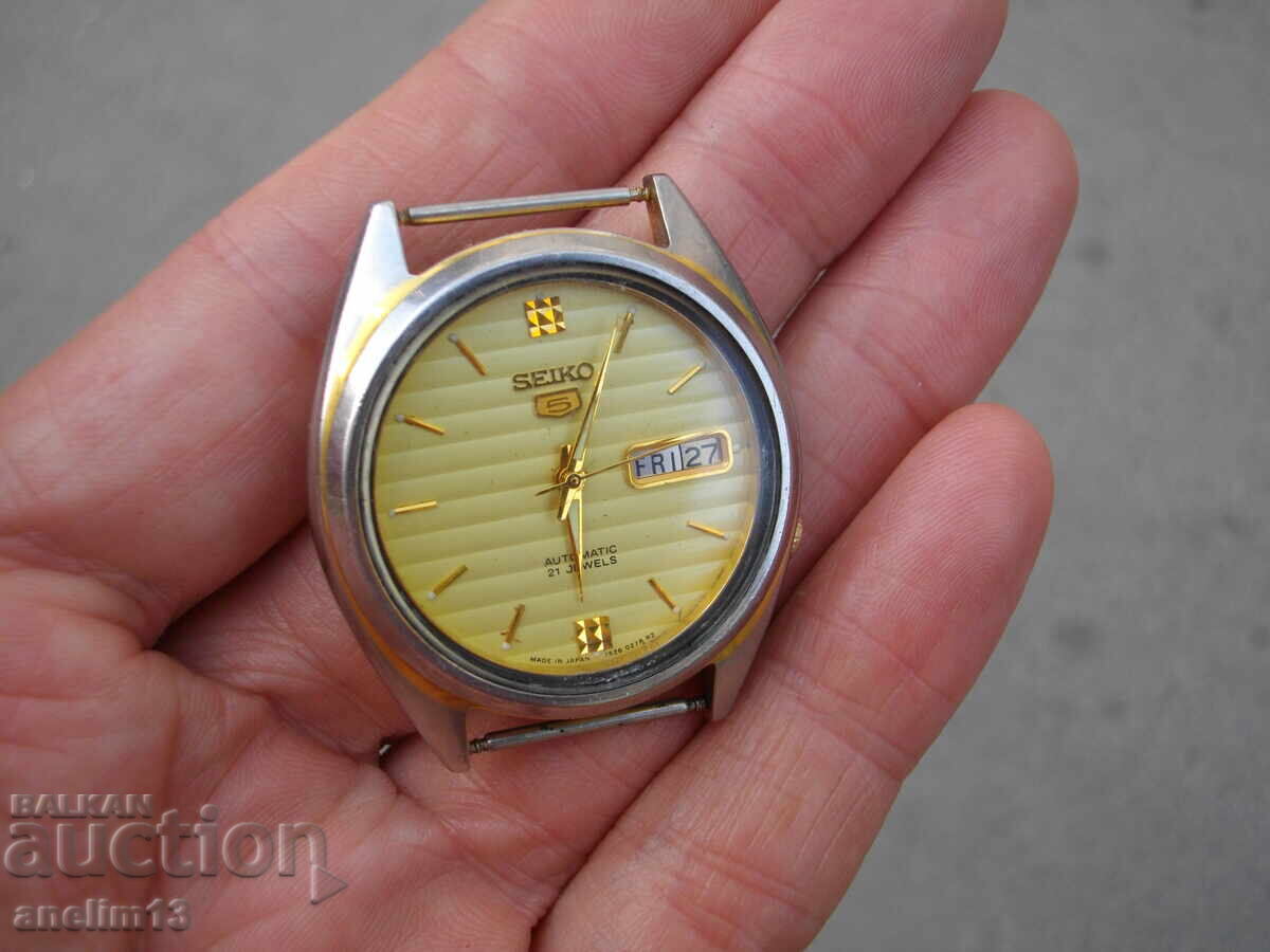 SEIKO 5 AUTOMATIC with price 115.00 BGN | € 58.80