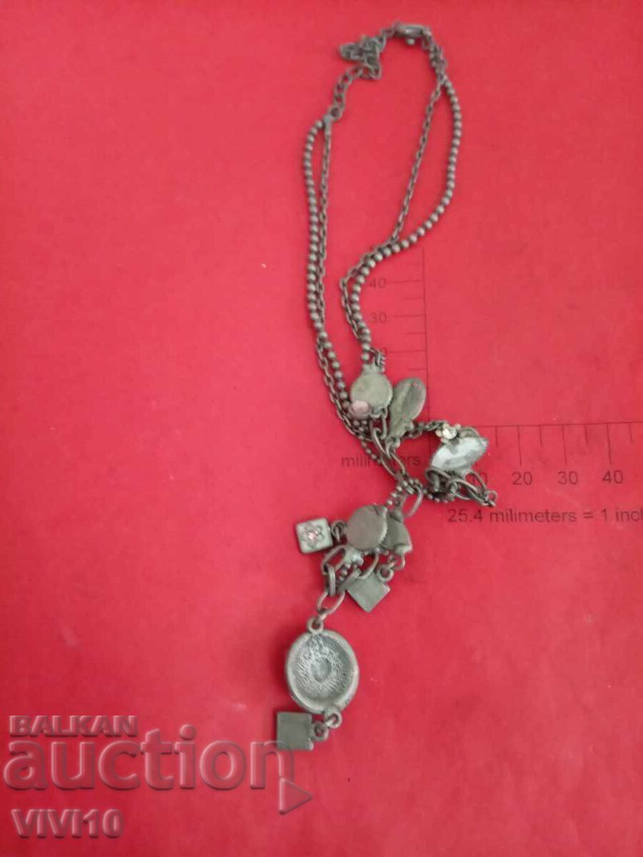 Antique enamel necklace with price € 15.00 | 29.34 BGN