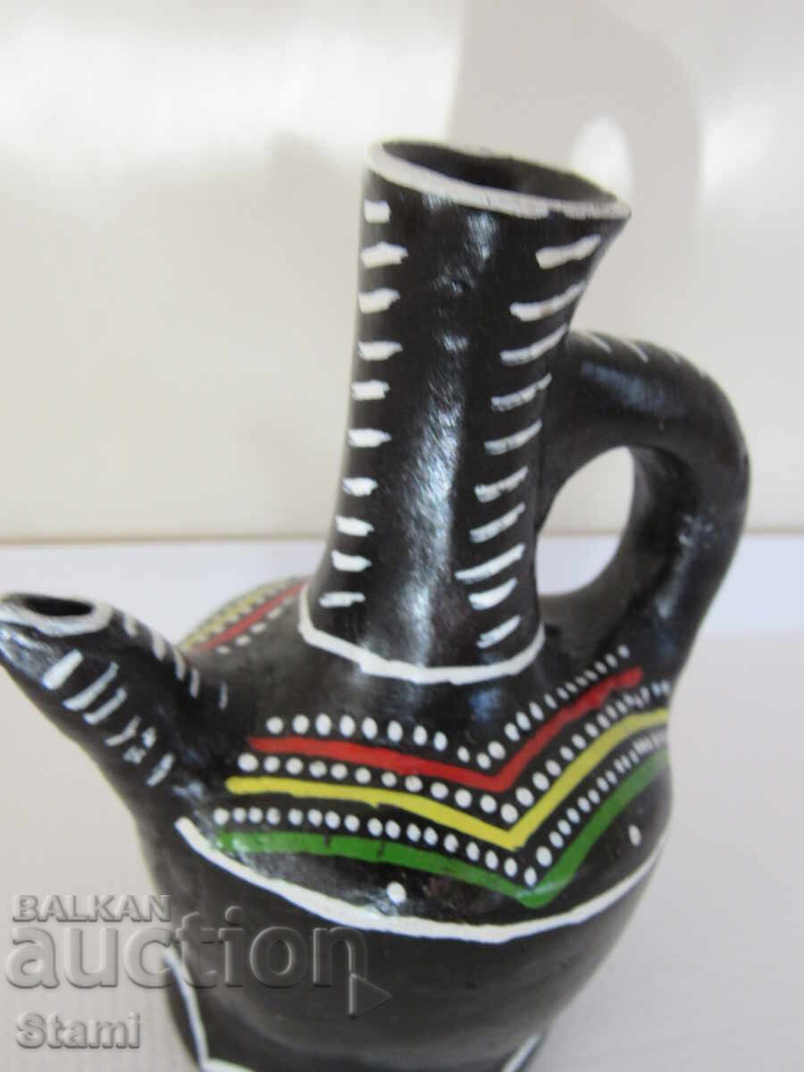Jebena - Ethiopian clay pot for coffee ceremony - 5