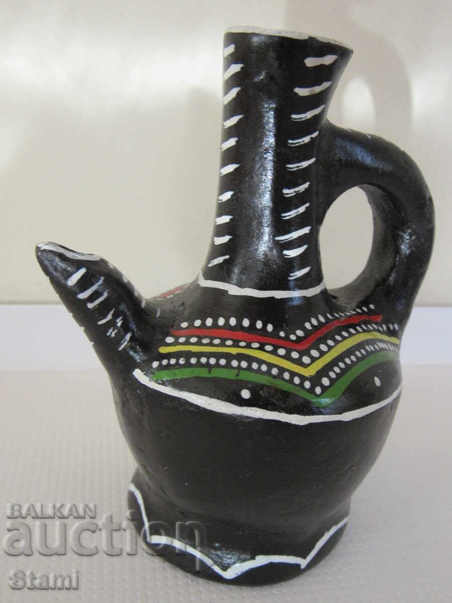 Jebena - Ethiopian clay pot for coffee ceremony - 6