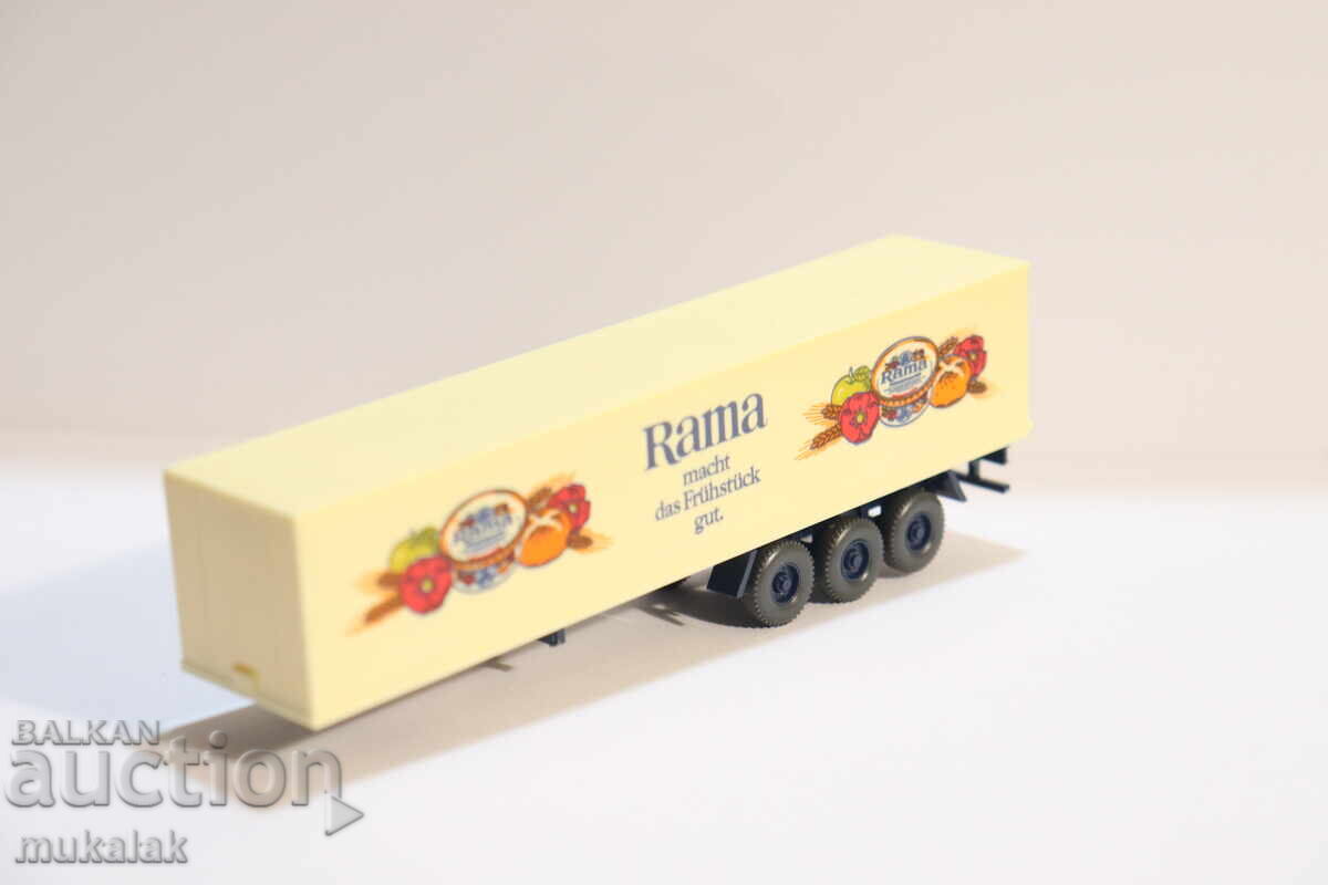 WIKING H0 1/87 ΡΕΜΑΡΚΕ ΕΛΚΥΣΤΙΚΟ ΜΟΝΤΕΛΟ ΦΟΡΤΗΓΟΥ με τιμή 5.00 BGN | € 2.56