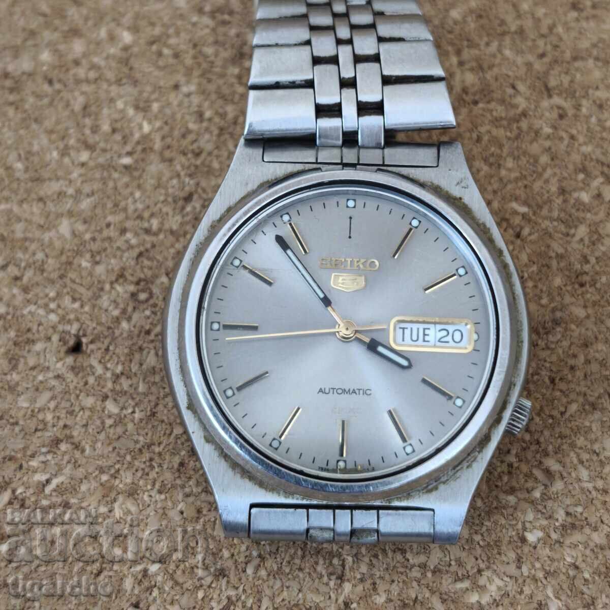 Auction SEIKO 5 watch Auction SEIKO 5 watch