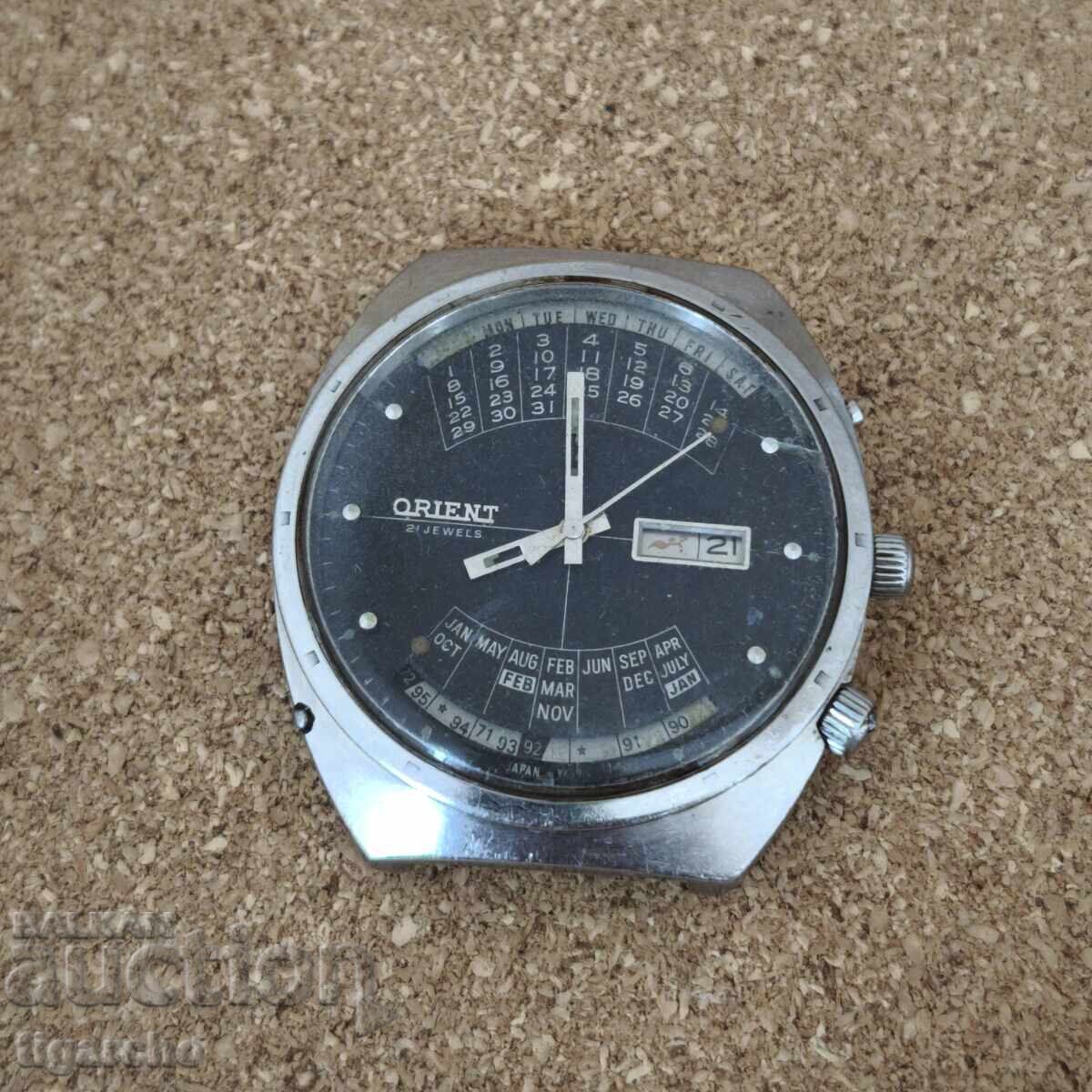 Ceas Orient calendar Ceas Orient calendar