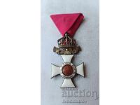 Order of Saint Alexander, 5th Class, without Swords, with Crown