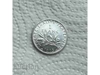 Franța 1 franc argint / France 1 franc 1915 argint