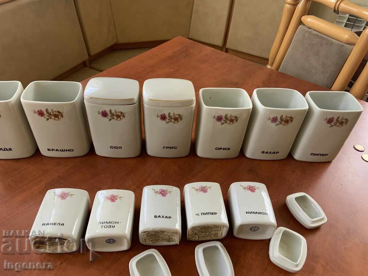 ΠΟΡΣΕΛΑΝΙΝΟ ΣΕΡΒΙΣ ΓΙΑ ΚΑΡΥΚΕΥΜΑΤΑ ΒΟΥΛΓΑΡΙΑ ΕΤΙΚΕΤΑ ΚΑΙΝΟΥΡΙΟ με τιμή 56.00 BGN | € 28.63