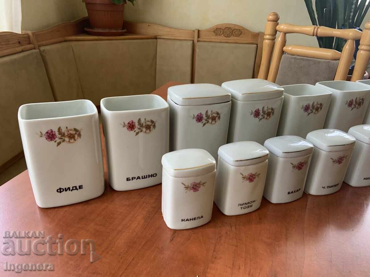 ΠΟΡΣΕΛΑΝΙΝΟ ΣΕΡΒΙΣ ΓΙΑ ΚΑΡΥΚΕΥΜΑΤΑ ΒΟΥΛΓΑΡΙΑ ΕΤΙΚΕΤΑ ΚΑΙΝΟΥΡΙΟ - 5